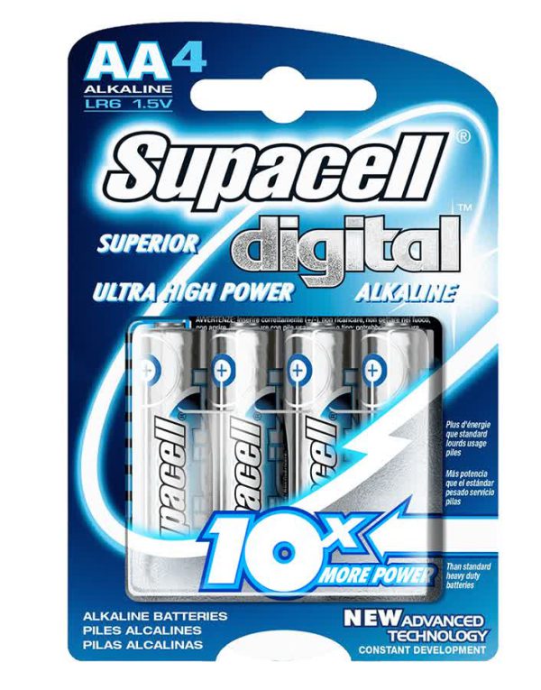 باتری قلمی آلکالاین  4 عددیSupacell