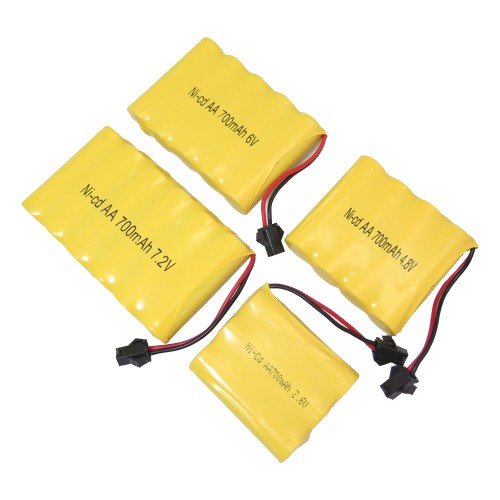 باتری قلمی قابل شارژ 700mAh با سوکت SM